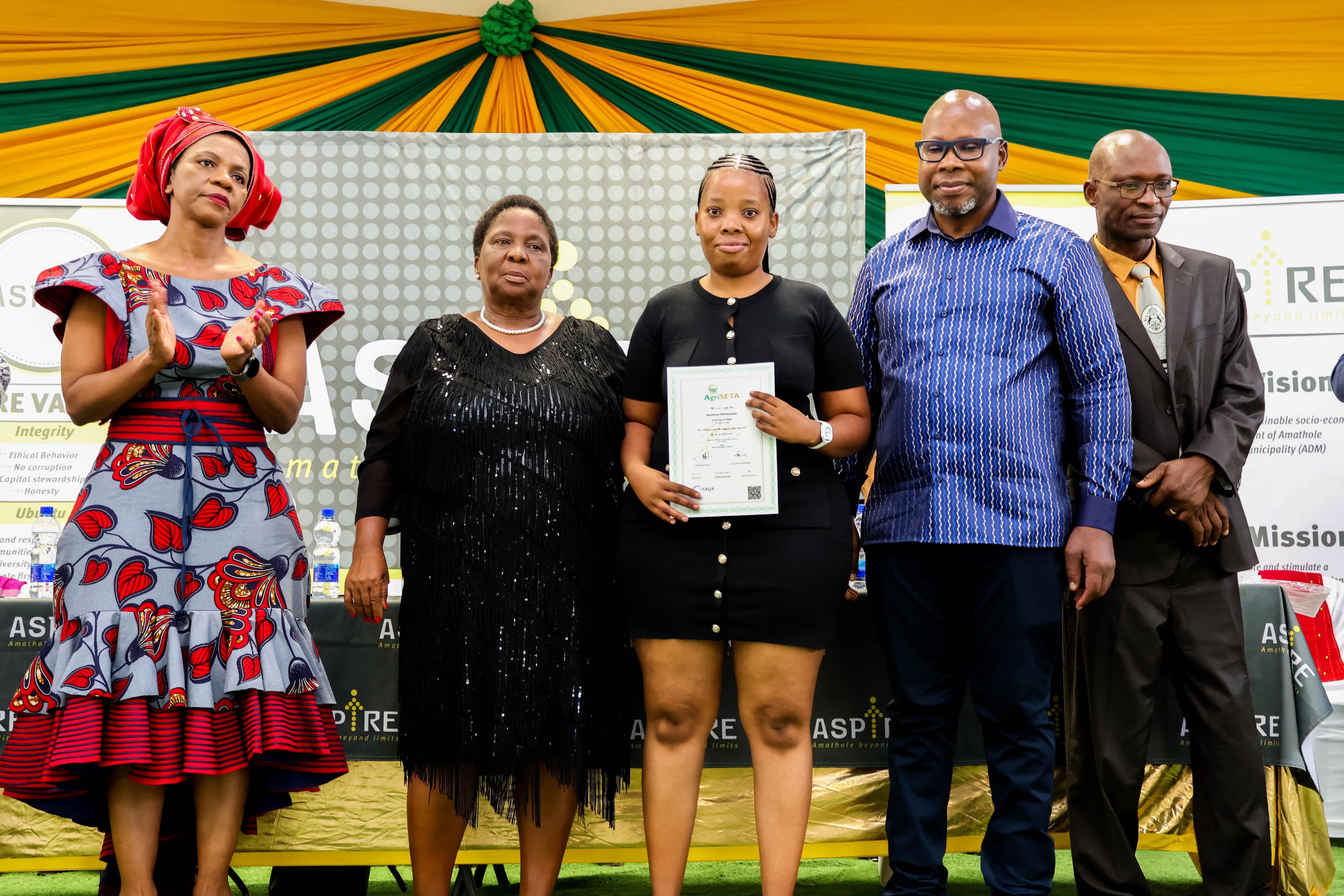 ASPIRE Celebrates Success of 60 Learners from Agricultural Learnership Programme