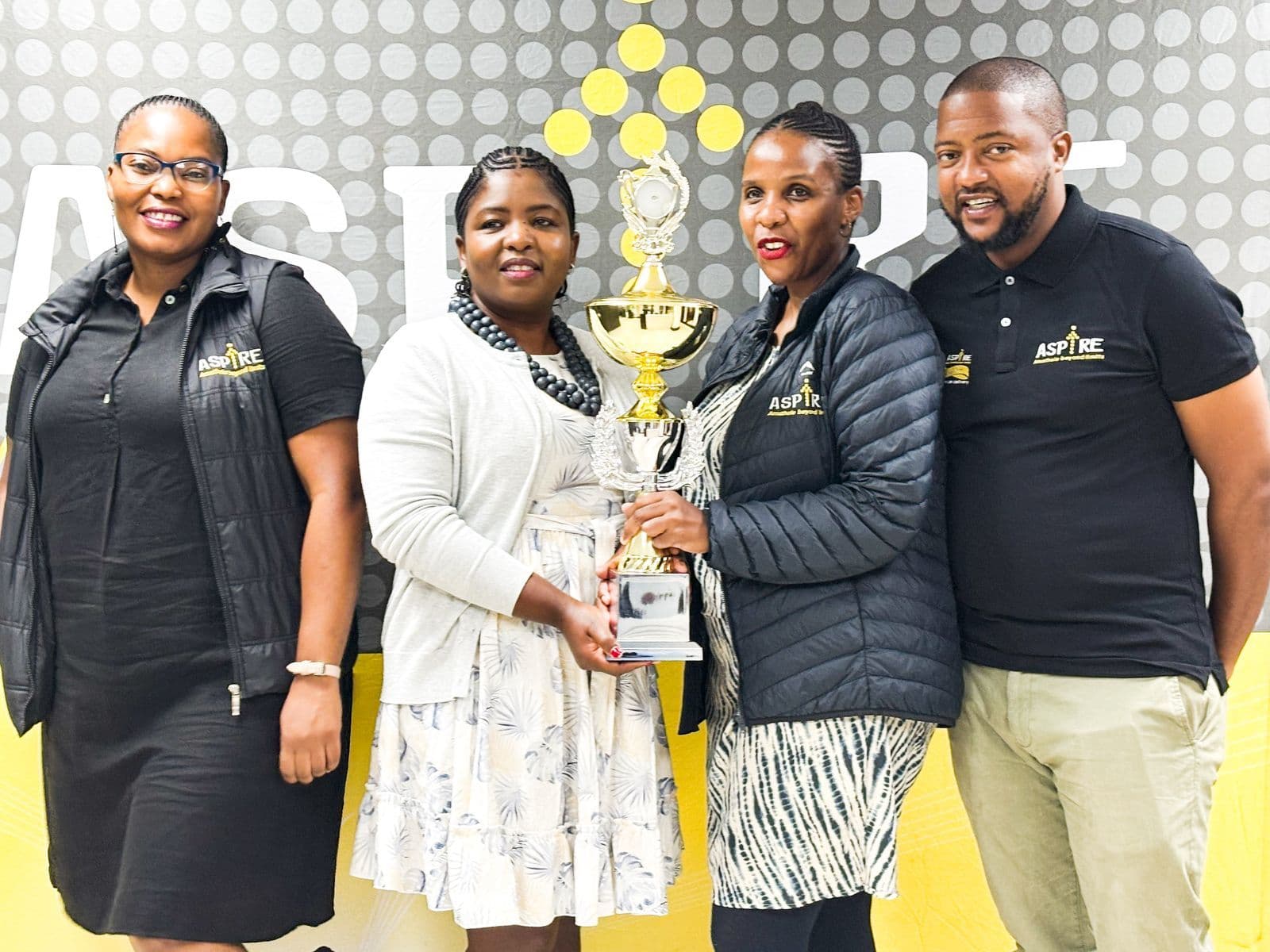 Victory for ASPIRE STAFF